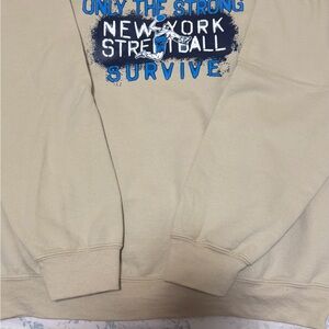 Men's Beige Graphic Sweater